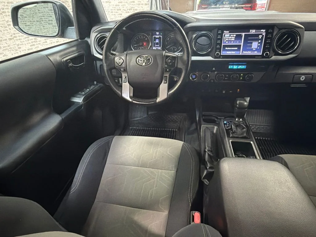 Used 2021 Silver Sky Metallic Toyota TRD Sport image 13