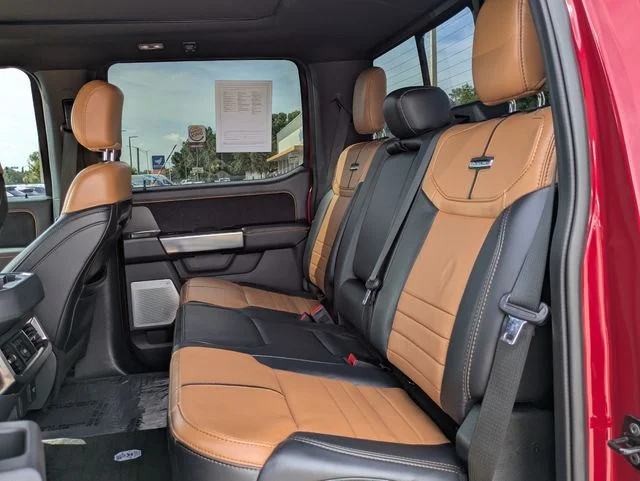 Used 2024 Red Metallic Ford Platinum image 14