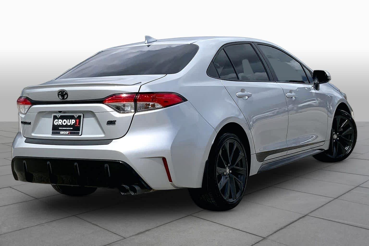 Used 2024 Classic Silver Metallic Toyota SE image 13
