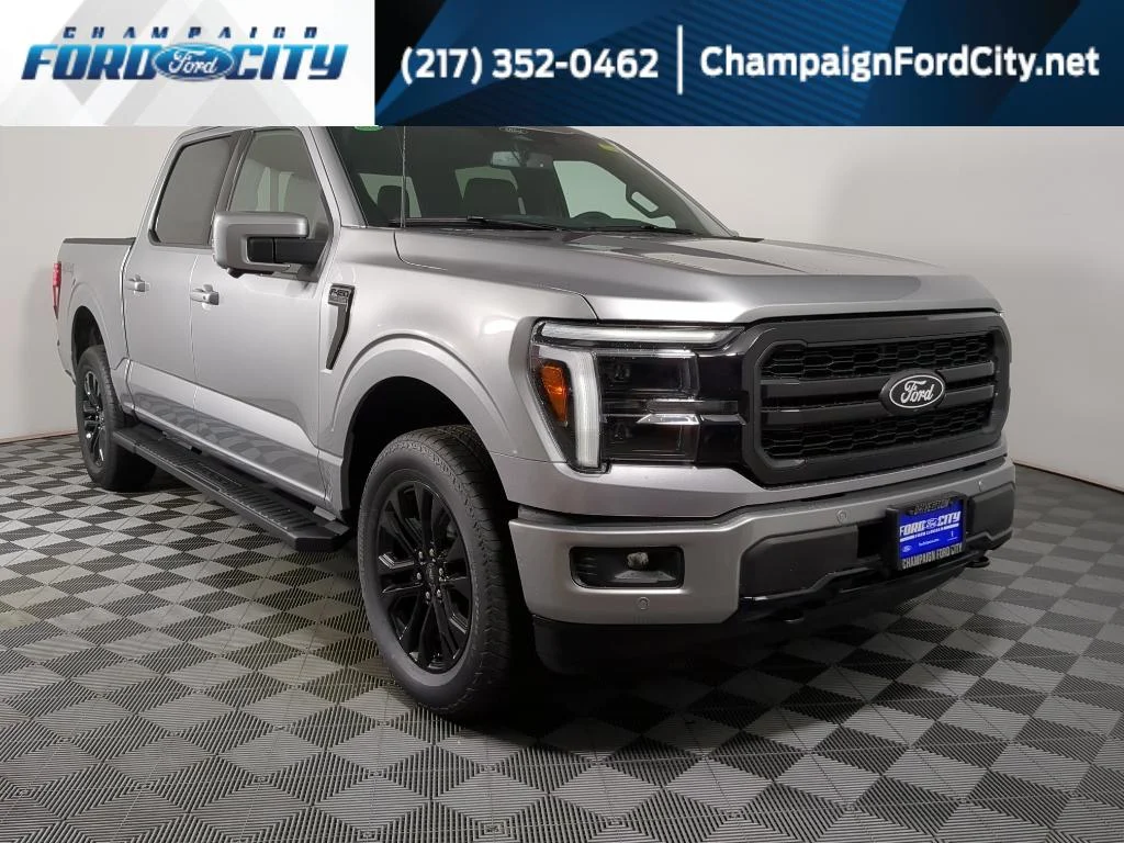 New 2026 Iconic Silver Metallic Ford Lariat® image 1