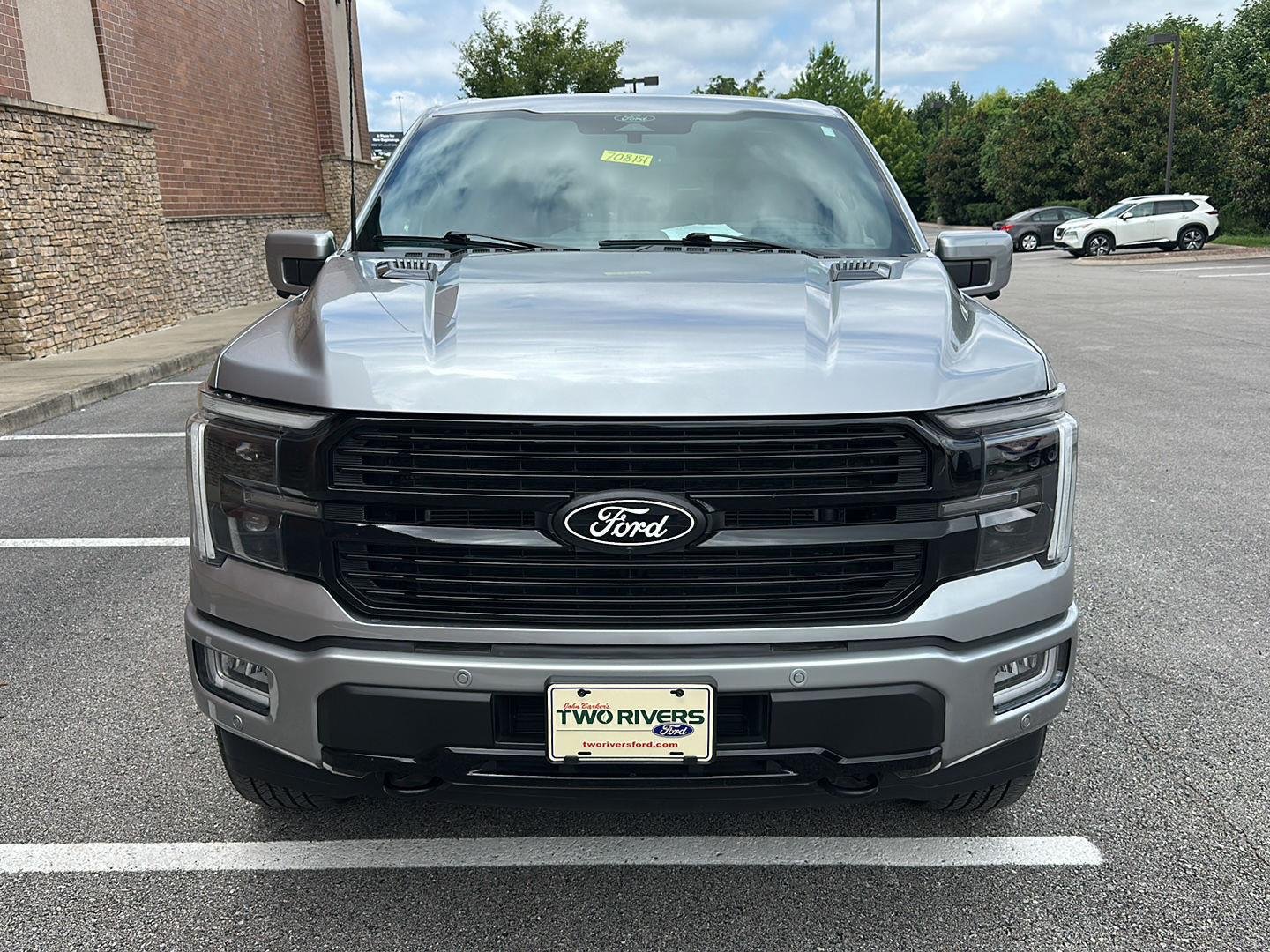 Certified Used 2025 Iconic Silver Metallic FORD TRUCK PLATINUM image 8