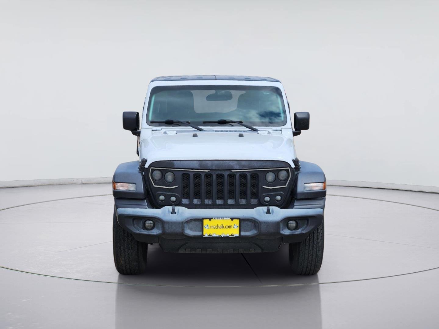 Certified Used 2020 Bright White Clearcoat Jeep Sport S image 2