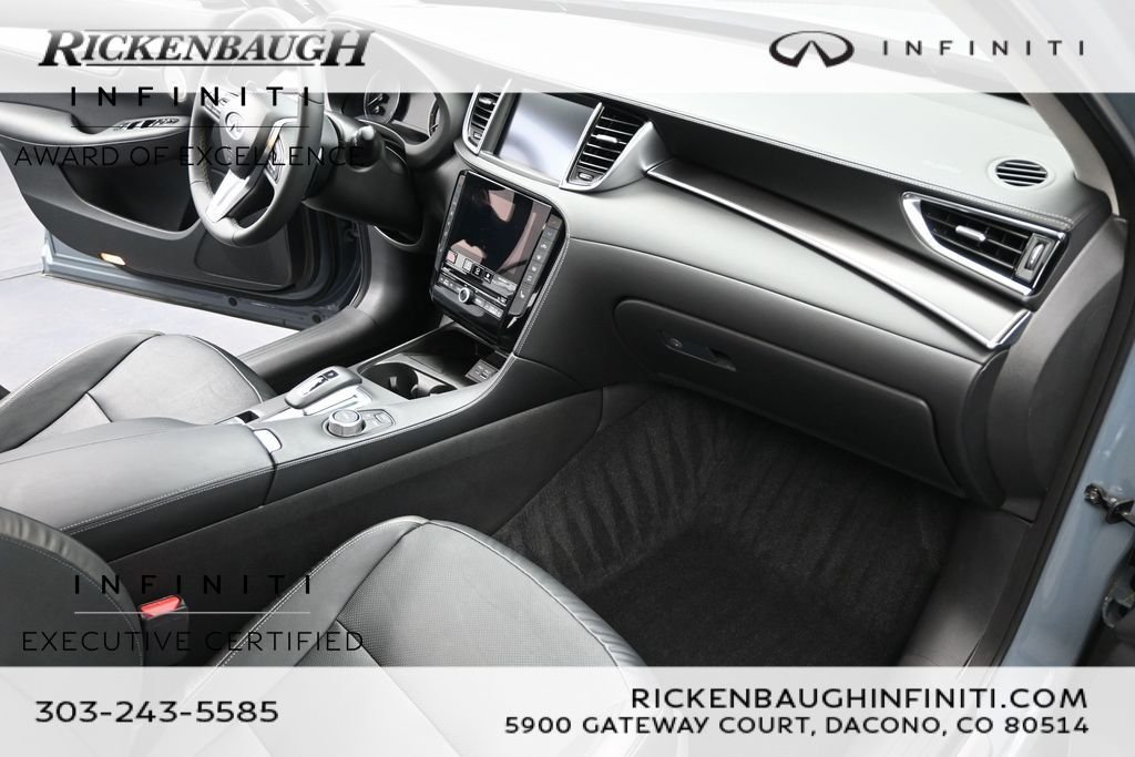 Certified Used 2023 Gray INFINITI LUXE image 22