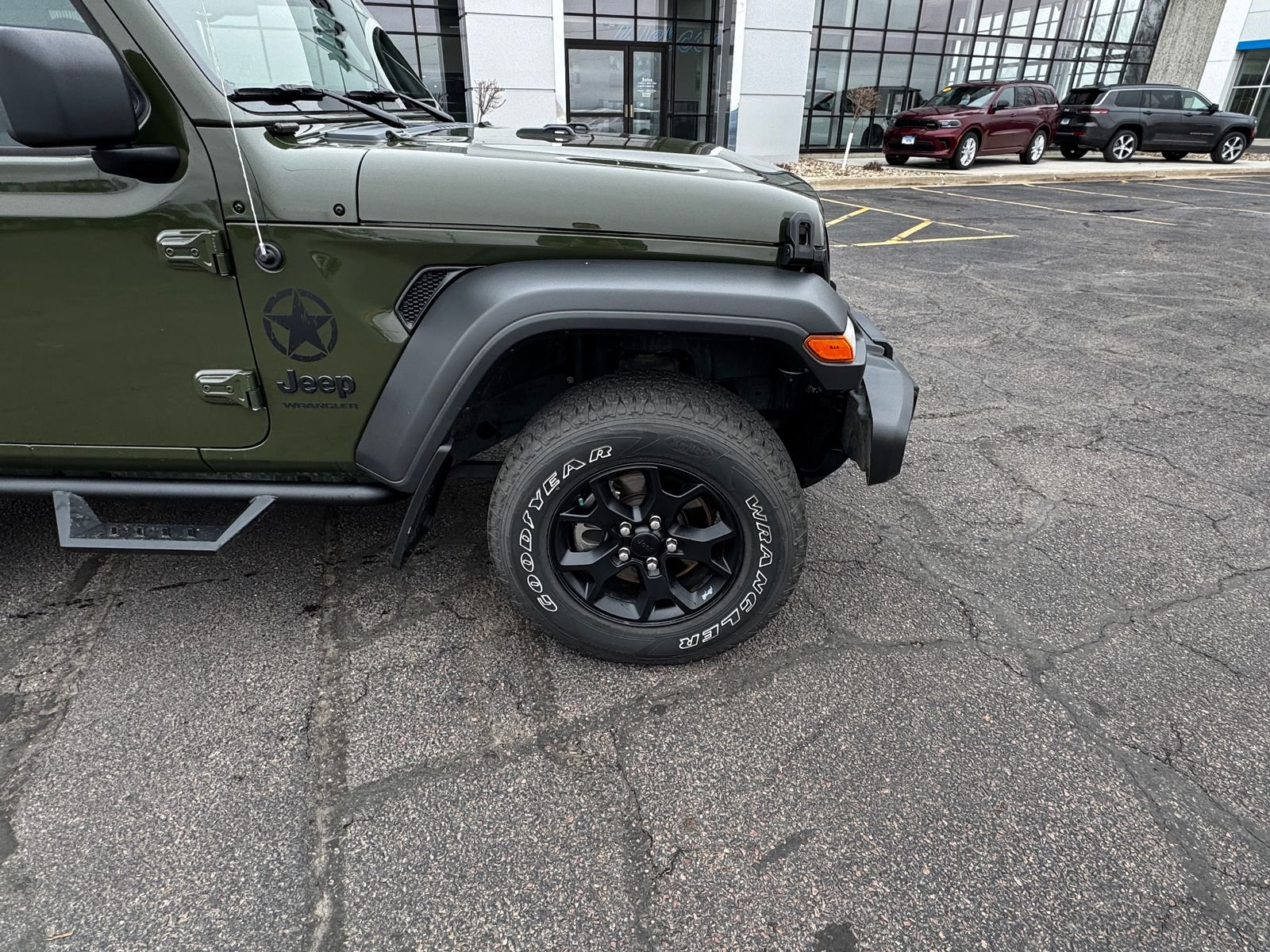 Used 2021 Green Clearcoat JEEP Willys image 16