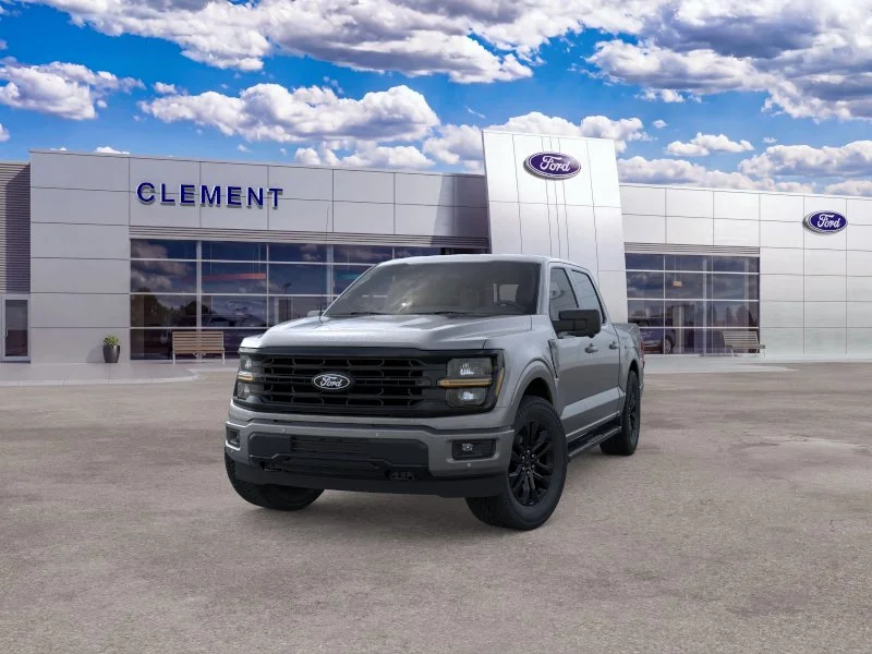 New 2026 Carbonized Gray Metallic Ford XLT image 2