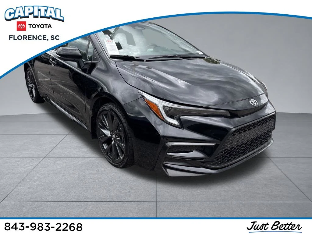 Used 2026 Black Toyota SE image 1