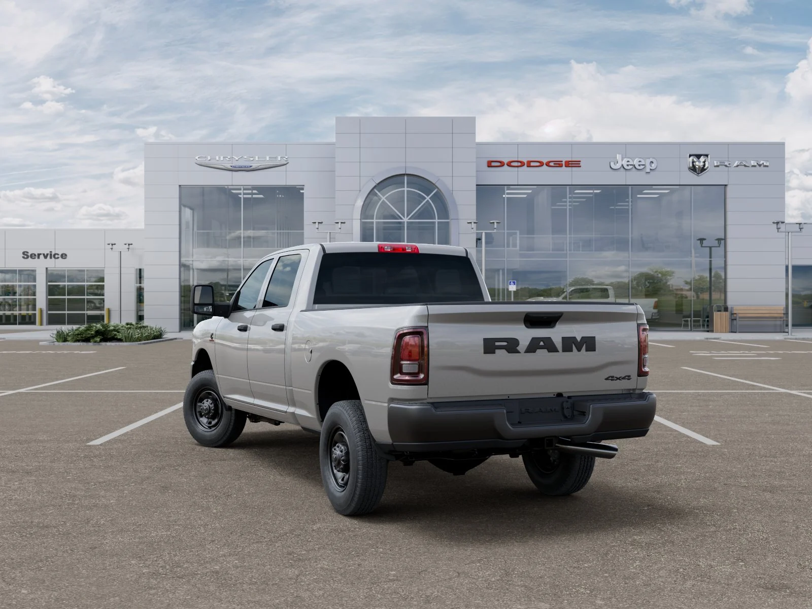 New 2026 Silver-Zynith Exterior Paint RAM Tradesman image 29