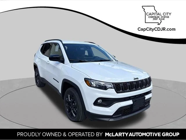 New 2026 Bright White Clear-Coat Exterior Paint Jeep Latitude image 1