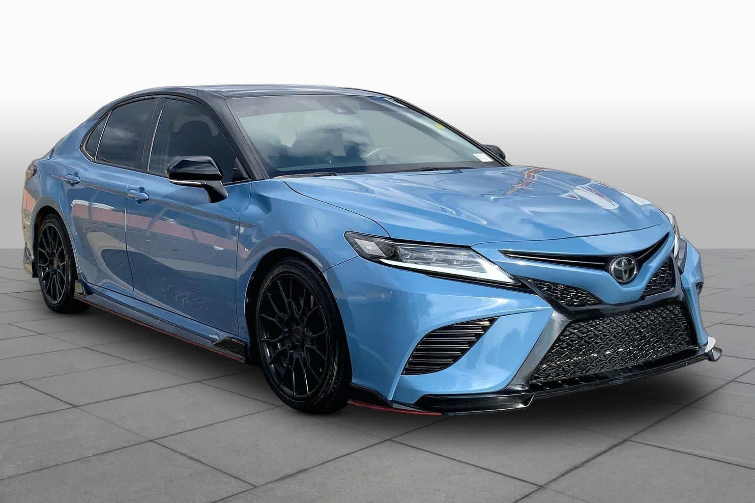 Used 2022 Cavalry Blue/Midnight Black Metallic Toyota TRD V6 image 3