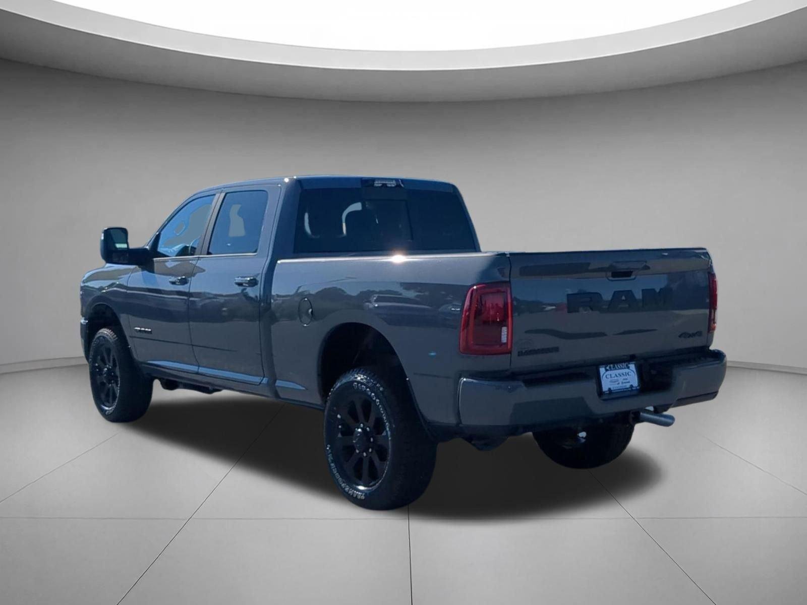 New 2026 Ceramic Gray Clear-Coat Exterior Paint RAM Laramie image 3