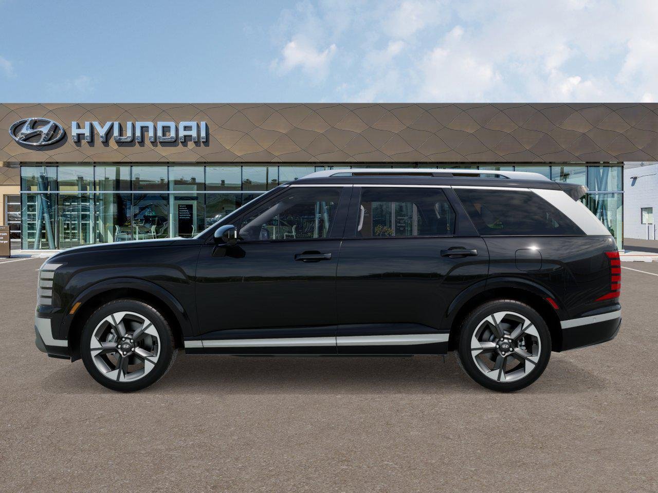 New 2027 Abyss Black Pearl Hyundai Limited FWD image 3