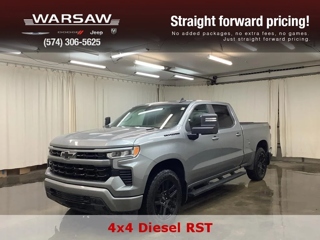 Used 2024 Sterling Grey Metallic Chevrolet RST image 1