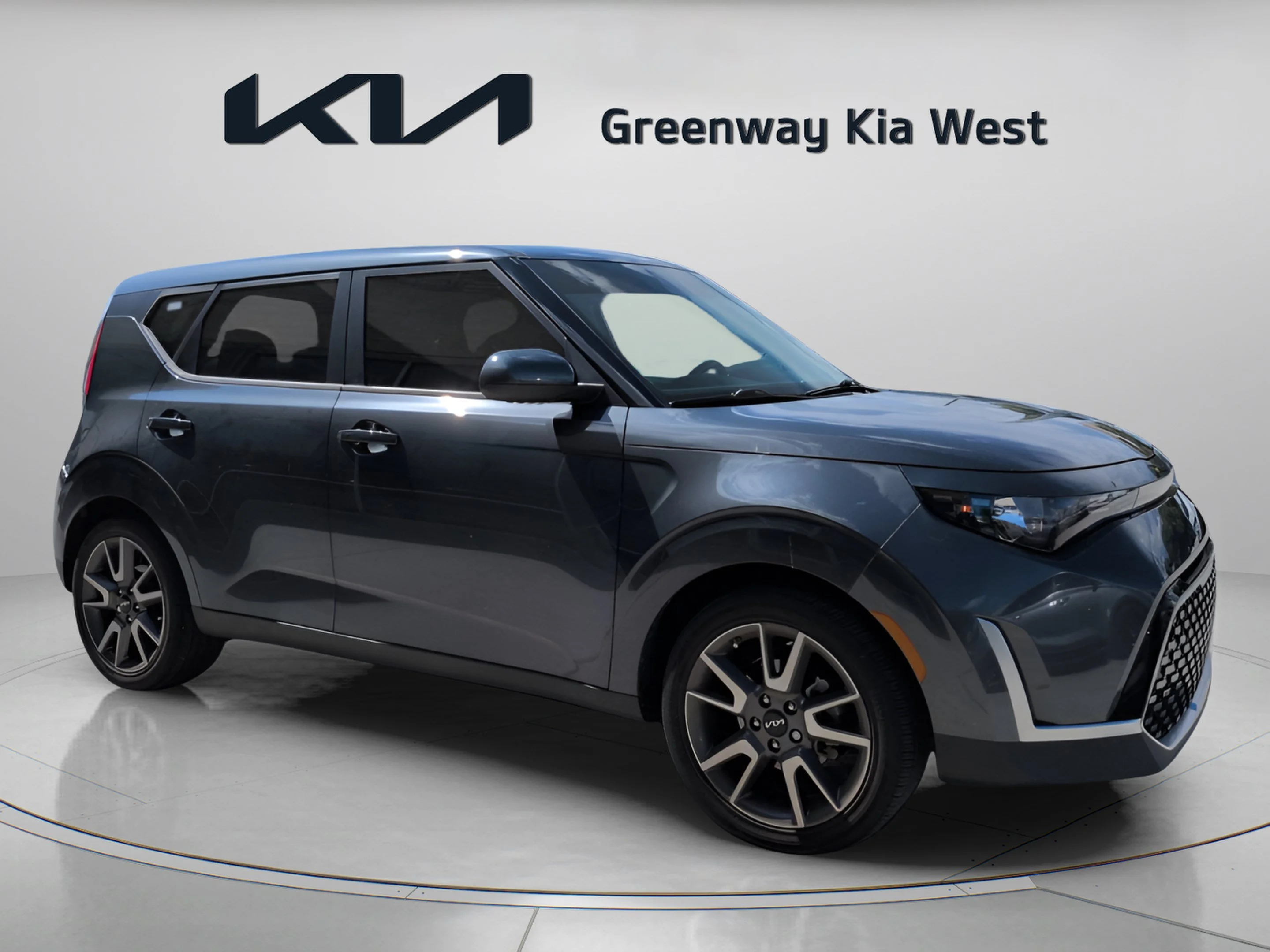 Certified Used 2024 Gravity Gray Kia EX image 1