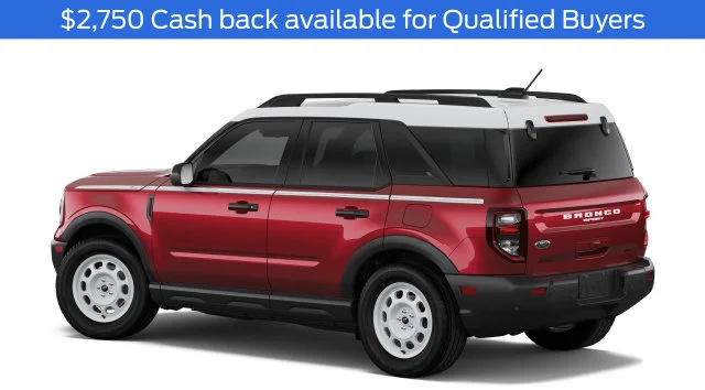 New 2026 Ruby Red Metallic Tinted Clearcoat Ford Heritage image 2