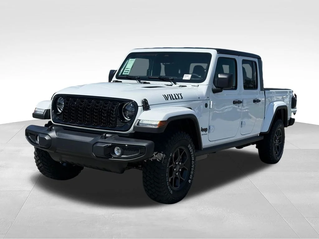 New 2026 Bright White Clear-Coat Exterior Paint Jeep Willys image 1