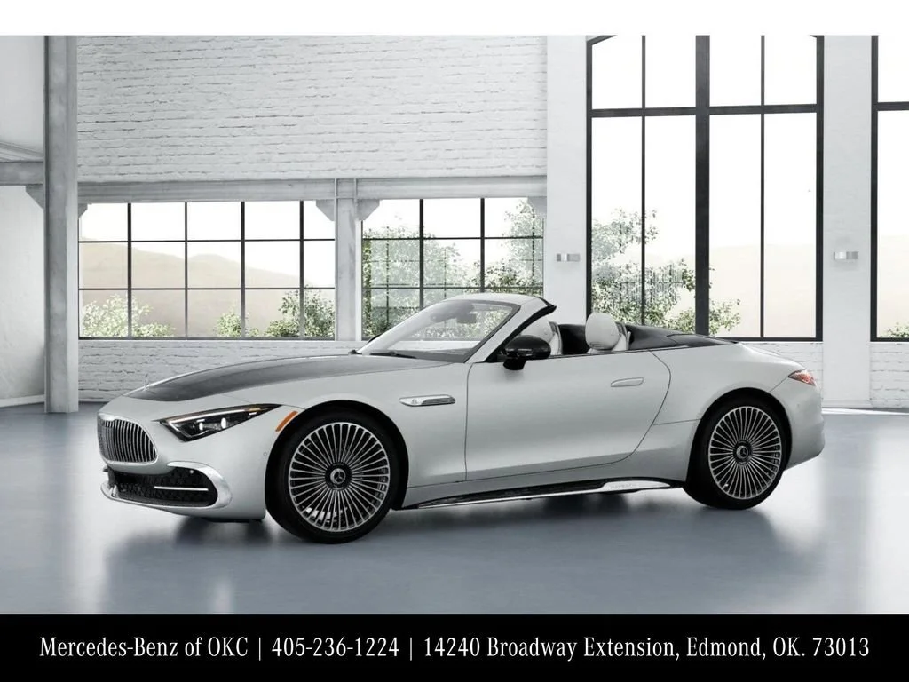 New 2026 MANUFAKTUR moonlight white magno (White Ambiance) Mercedes-Benz Maybach SL 680 image 79