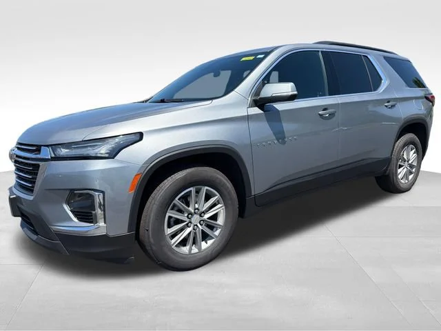 Used 2023 Sterling Gray Metallic Chevrolet LT Cloth image 1