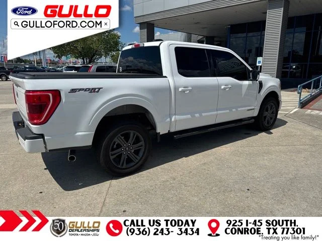 Certified Used 2023 Oxford White Ford XLT image 3