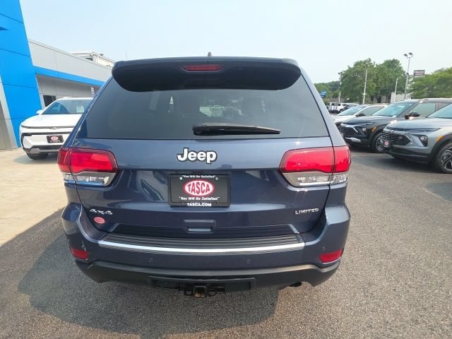 Used 2020 Slate Blue Pearlcoat Jeep Limited image 3