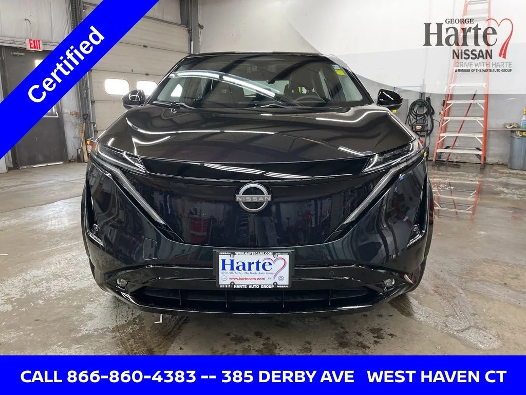 Certified 2023 Nissan Ariya Premiere with VIN JN1BF0BA2PM404016 for sale in West Haven, CT