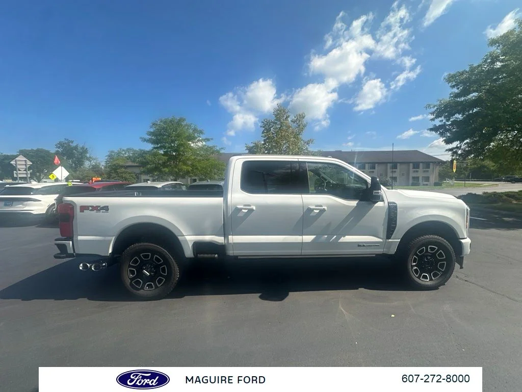 New 2026 Star White Metallic Tri-Coat Ford F-350® Platinum® image 3