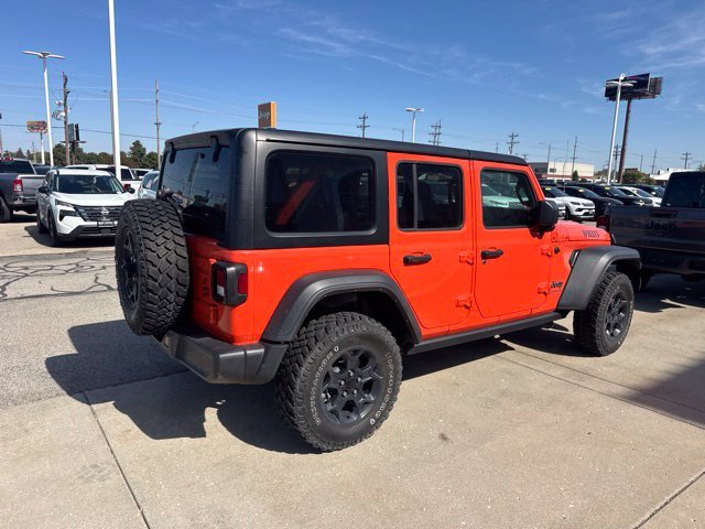 Used 2023 Orange Jeep Willys 4xe image 3