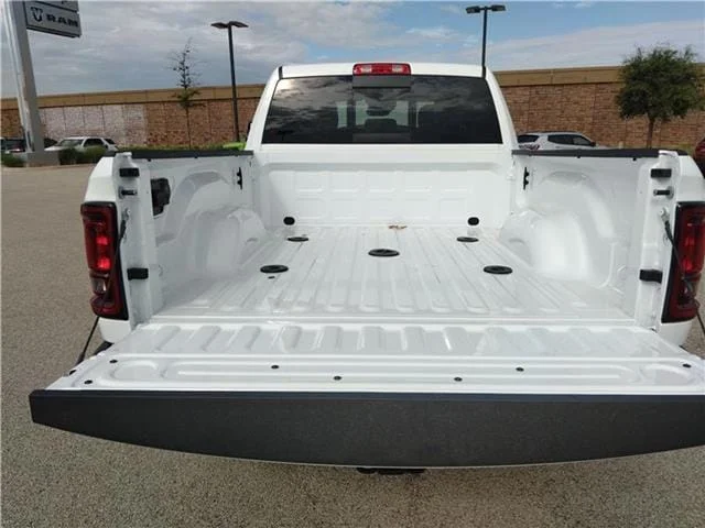 New 2025 Bright White Clear-Coat  Paint Ram TRADESMAN CREW CAB 4X4 6
