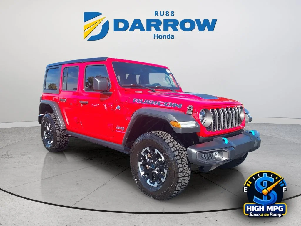 Used 2024 Red Jeep Rubicon 4xe image 7