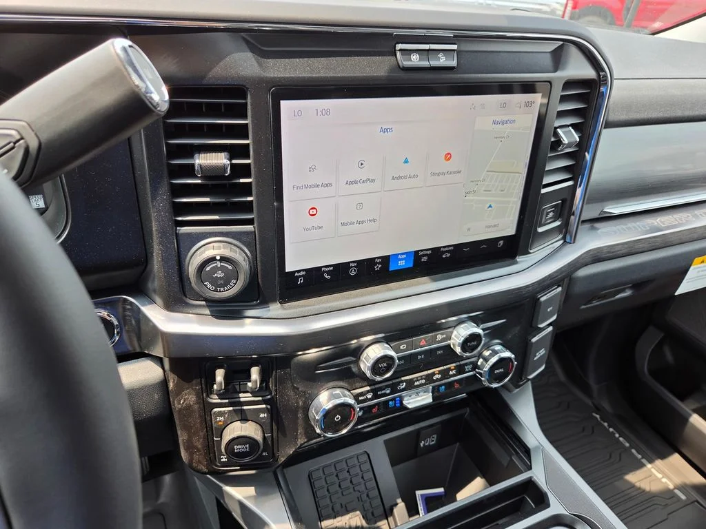 New 2026 Star White Metallic Tri-Coat Ford F-350® Lariat® image 6