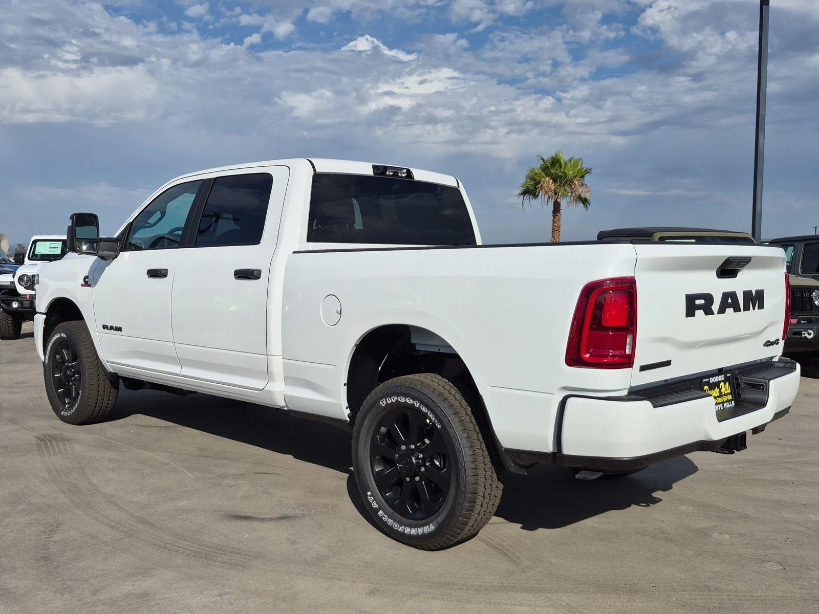 New 2026 Bright White Clearcoat RAM Big Horn image 4