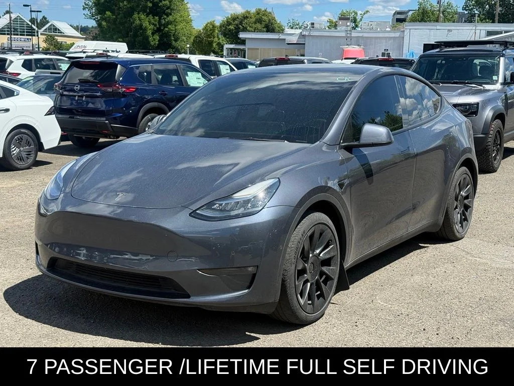 Used 2022 Tesla Model Y Long Range with VIN 7SAYGAEEXNF410017 for sale in Beaverton, OR