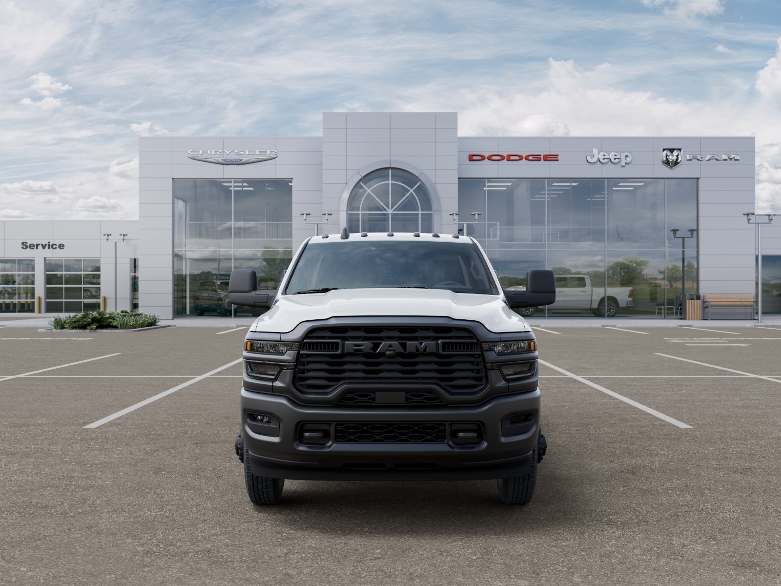 New 2026 Bright White Clear-Coat Exterior Paint RAM Tradesman image 42