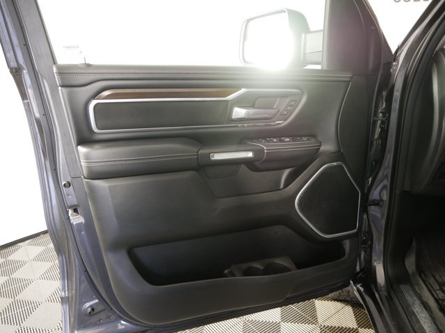 Used 2022 Granite Crystal Metallic Clearcoat Ram Crew Cab Laramie w/ Level A Equipment Pkg image 8