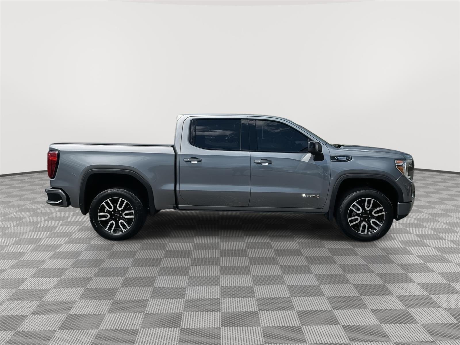 Used 2021 Satin Steel Metallic GMC AT4 image 46
