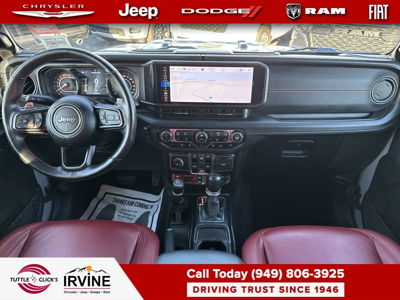 Used 2024 Silver Zynith Clearcoat Jeep Rubicon 392 image 21