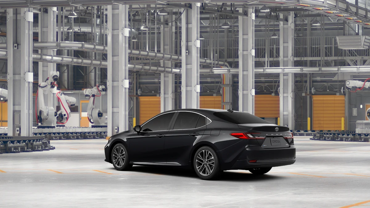 New 2027 Midnight Black Metallic Toyota XLE image 6