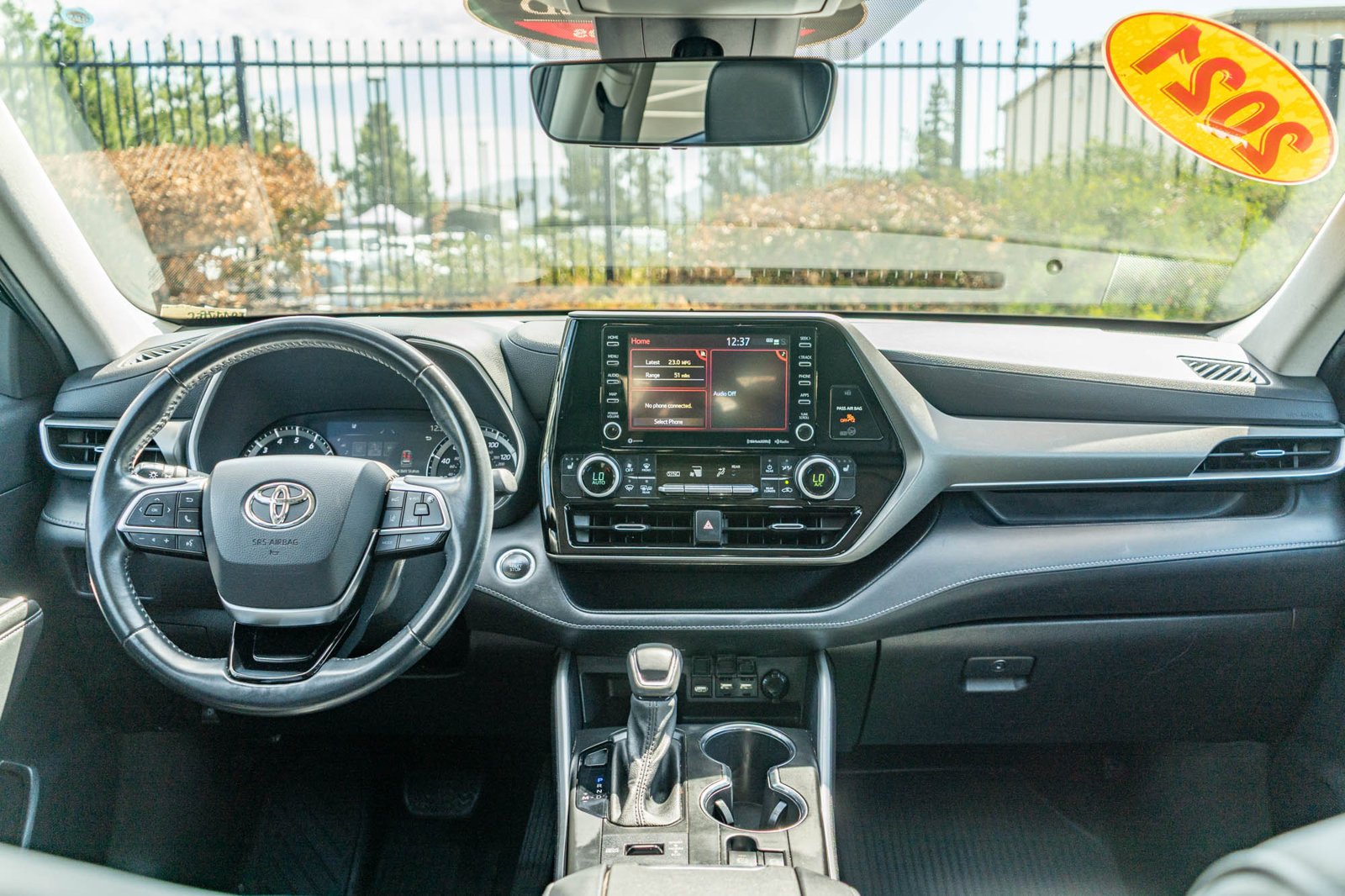Certified Used 2021 Midnight Black Metallic Toyota XLE image 18