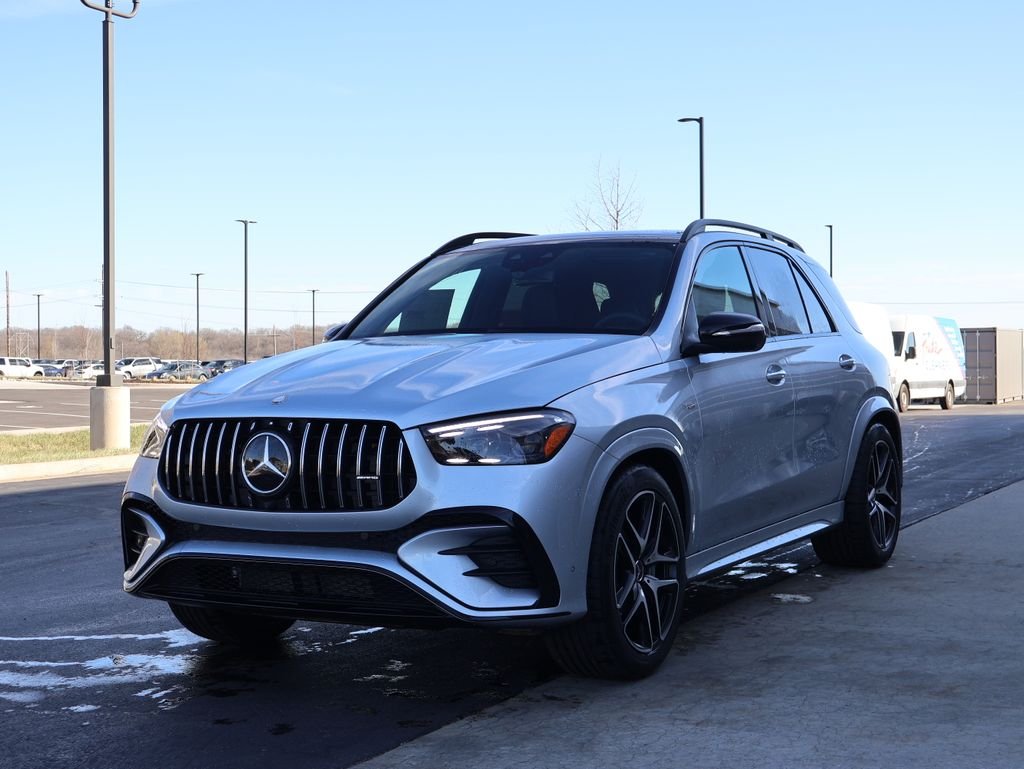 New 2026 Cirrus Silver Metallic Mercedes-Benz GLE 53 AMG® image 3
