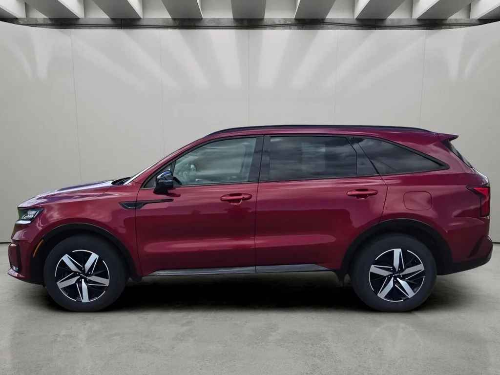 Used 2022 Passion Red Tintcoat Kia EX image 2