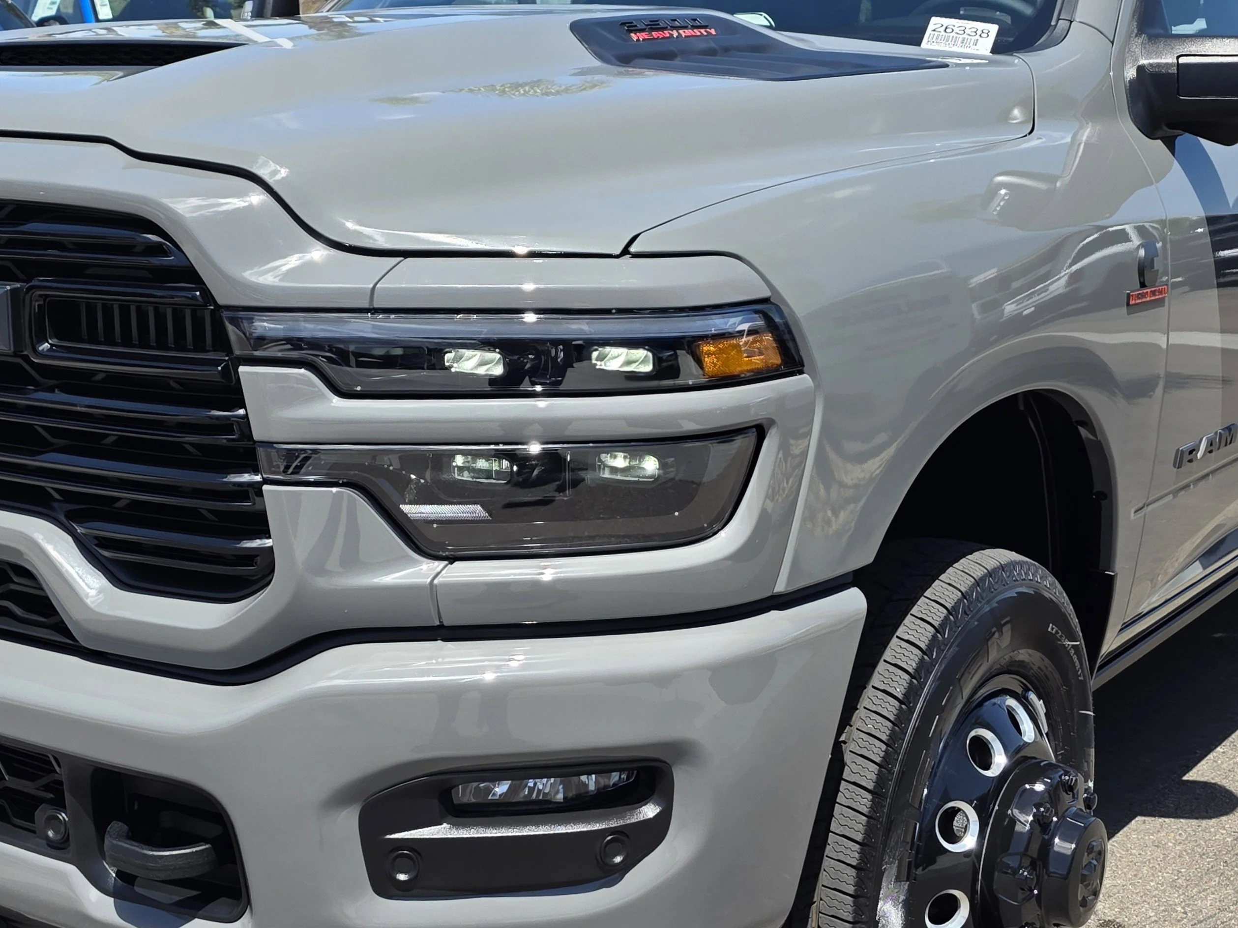 New 2026 Gray Clearcoat RAM Laramie image 8