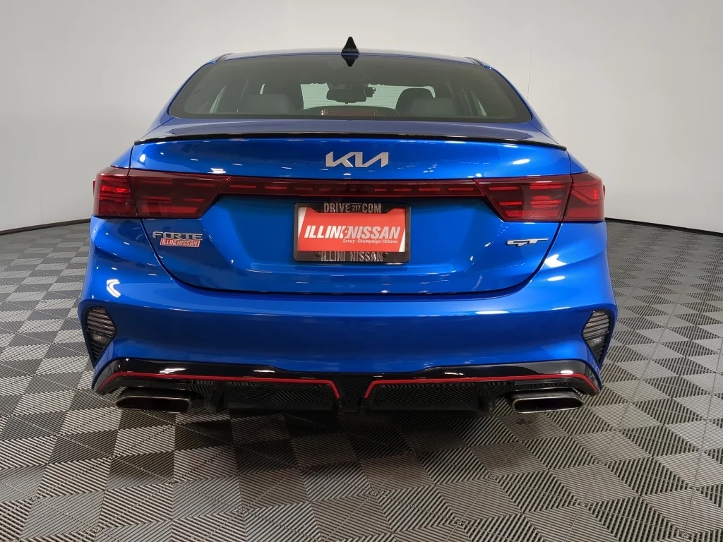 Used 2024 Sporty Blue Kia GT image 7