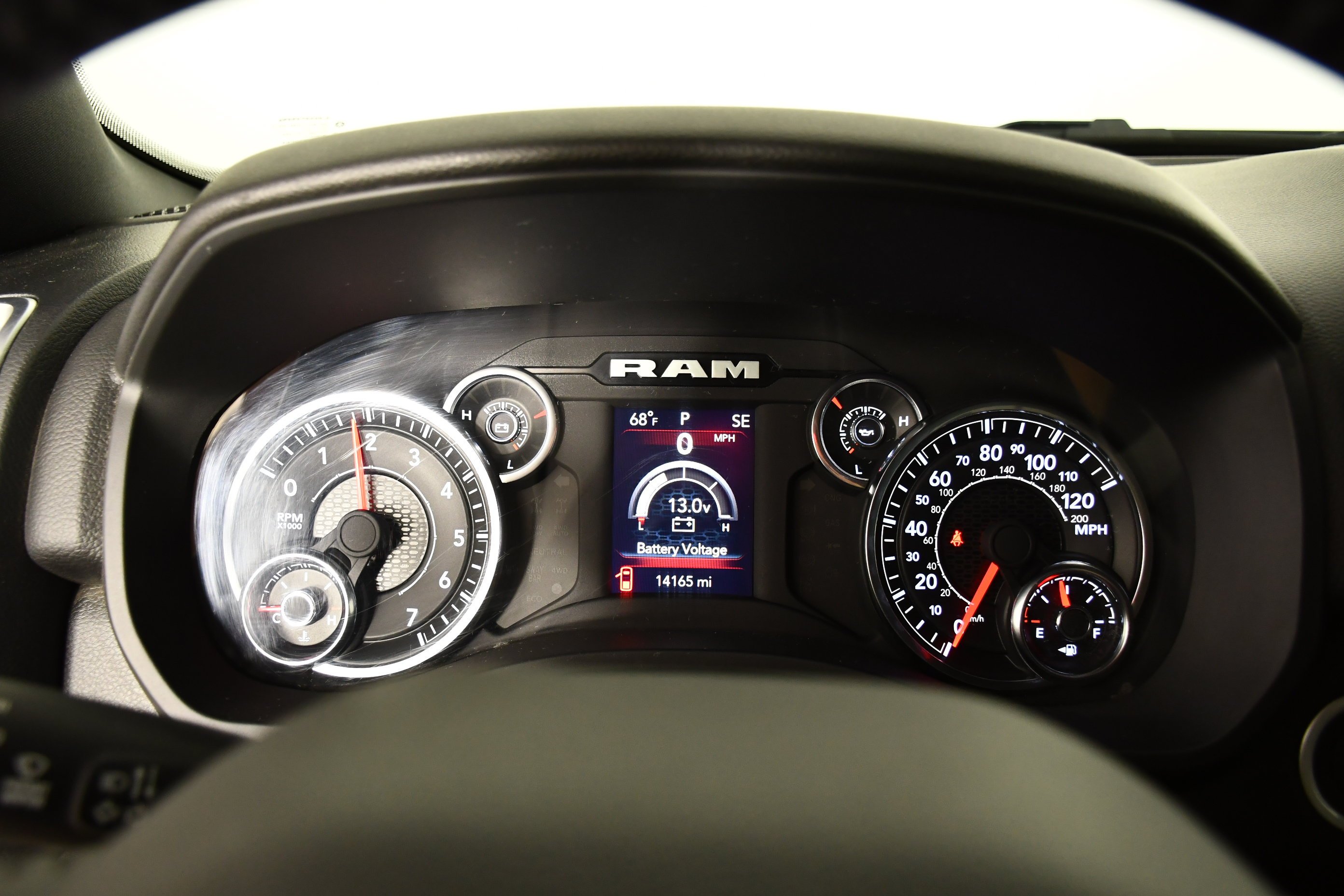 Used 2023 Diamond Black Crystal Pearlcoat Ram Big Horn image 19