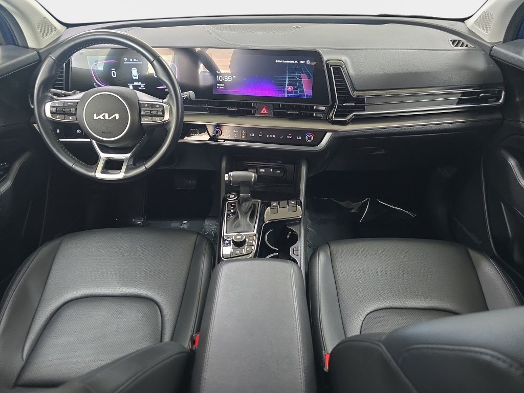 Used 2025 Sapphire Blue Kia EX image 12