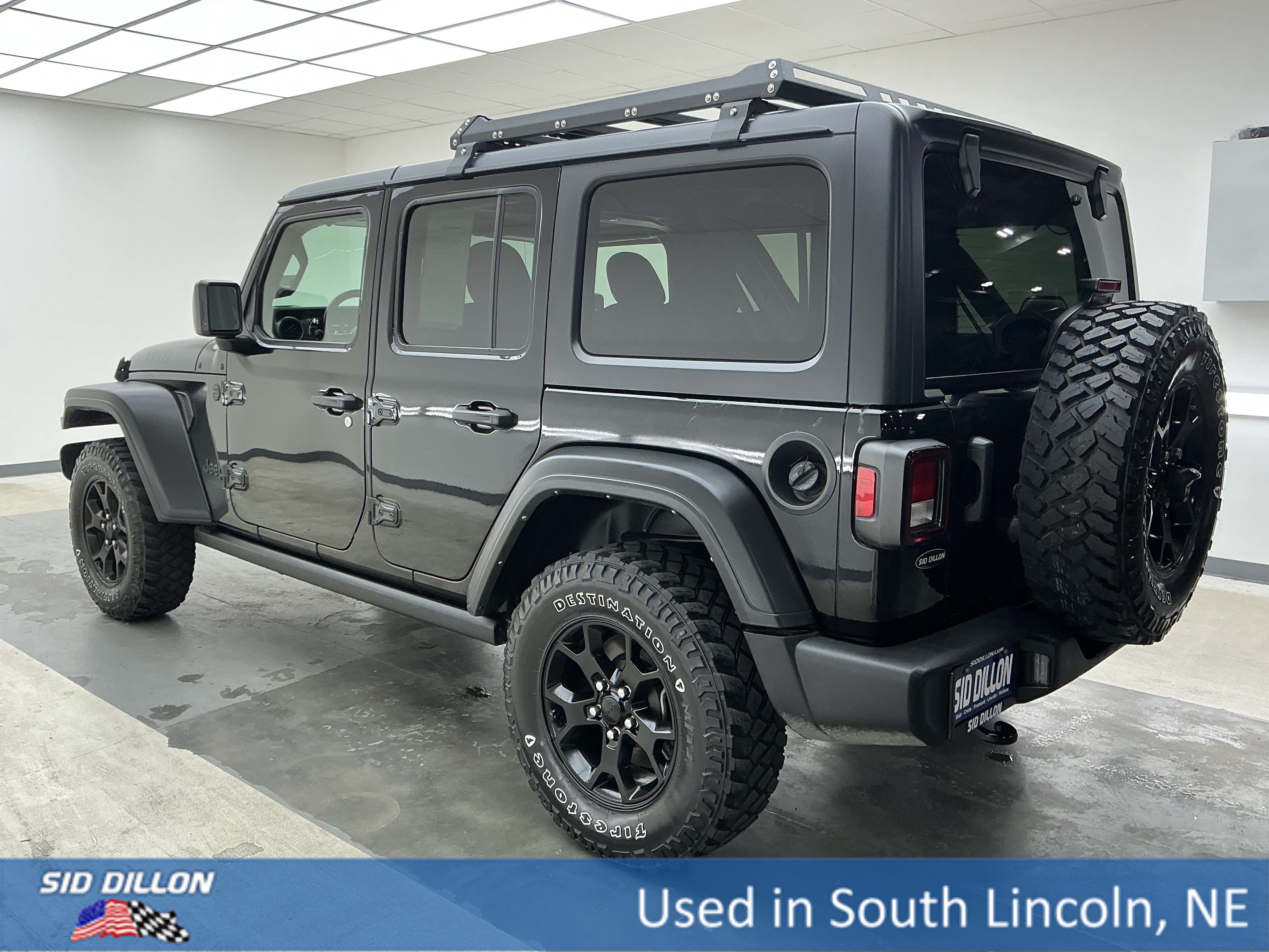Used 2021 Black Clearcoat Jeep  image 6