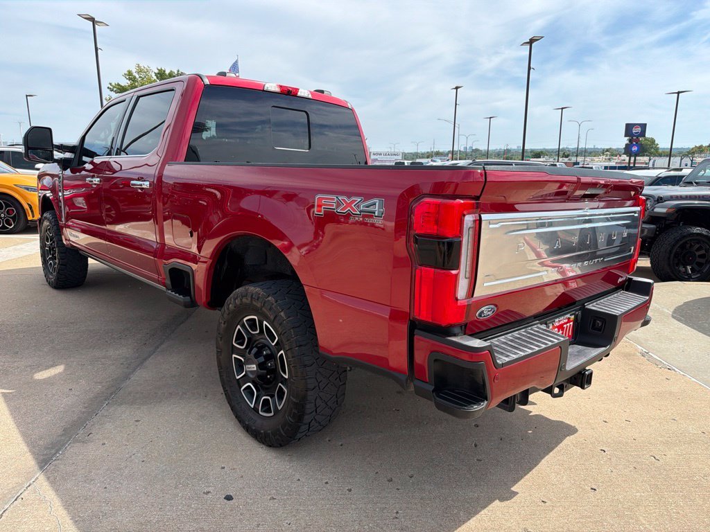 Used 2024 Red Metallic Ford Platinum image 17