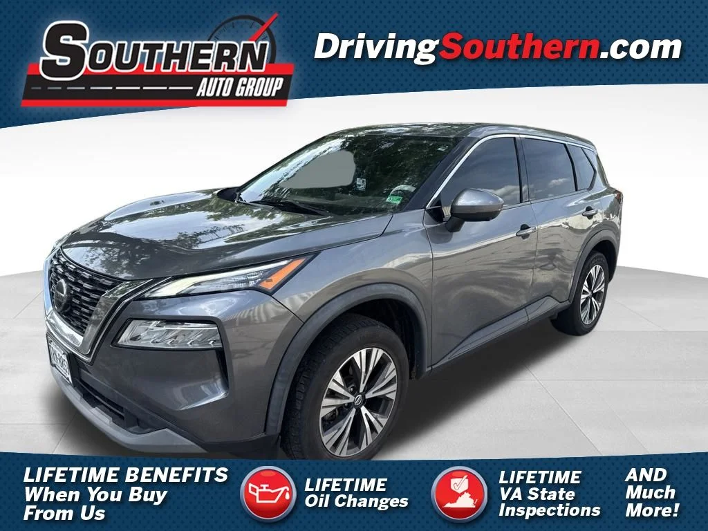 Used 2021 Gray Nissan SV image 1