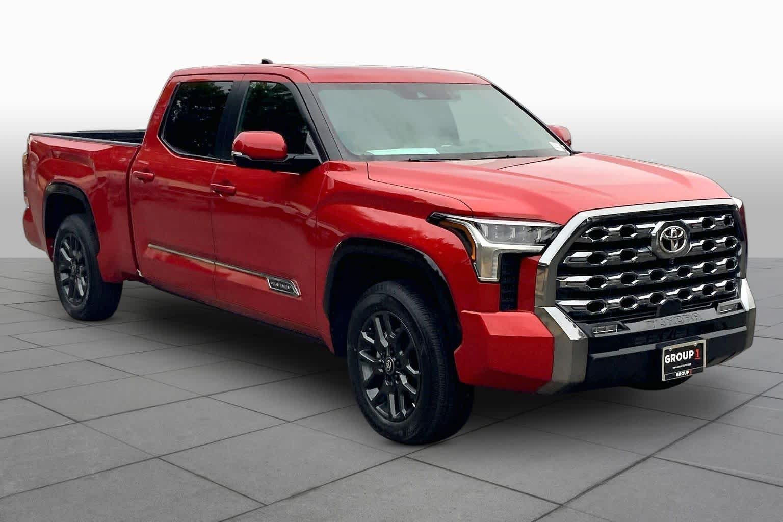 New 2026 Supersonic Red Toyota Platinum image 2
