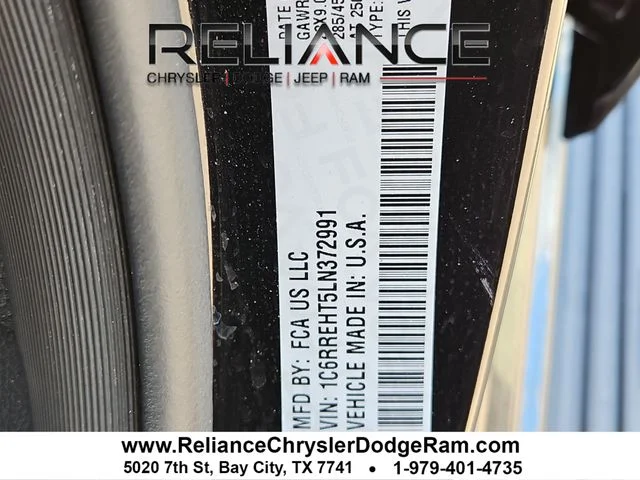 Used 2020 Black Ram Limited image 8