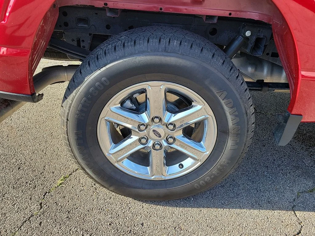 Certified Used 2025 Red Metallic Ford XLT image 7