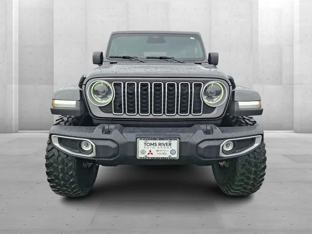 Used 2025 Jeep Wrangler 4xe Sahara 4XE with VIN 1C4RJXP66SW601016 for sale in Toms River, NJ
